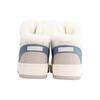 New Anta Warm Anti Slip And Wear Resistant High Top Skateboard Shoes Men's Beige Blue 912248913-1