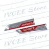 1 Set Auto Metaal Sportlijn Embleem Zijdebody Badge Sticker Voor Skoda Kodiaq Karoq Superb Octavia Fabia Rapid VRS 4X4