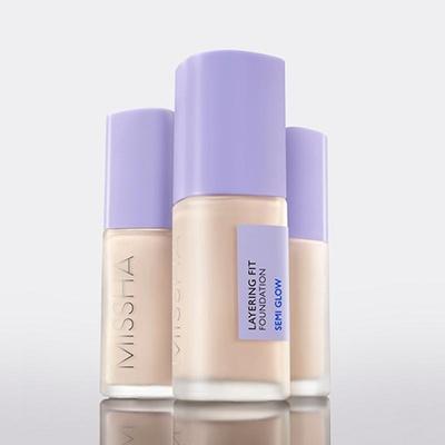 Layering Fit Foundation Semi Glow 35ml 4 Farben, LSF 38/PA++ (8 Optionen)