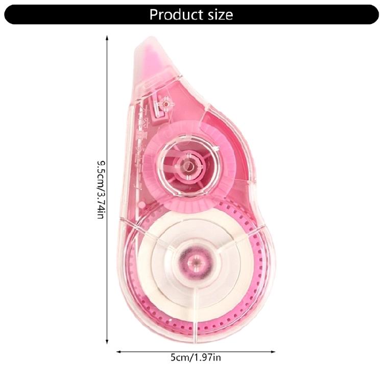 10Pcs Correction Tape Roller Total 80m for School and Office Supplies 8mx5mm White out Correction Tape for Writing