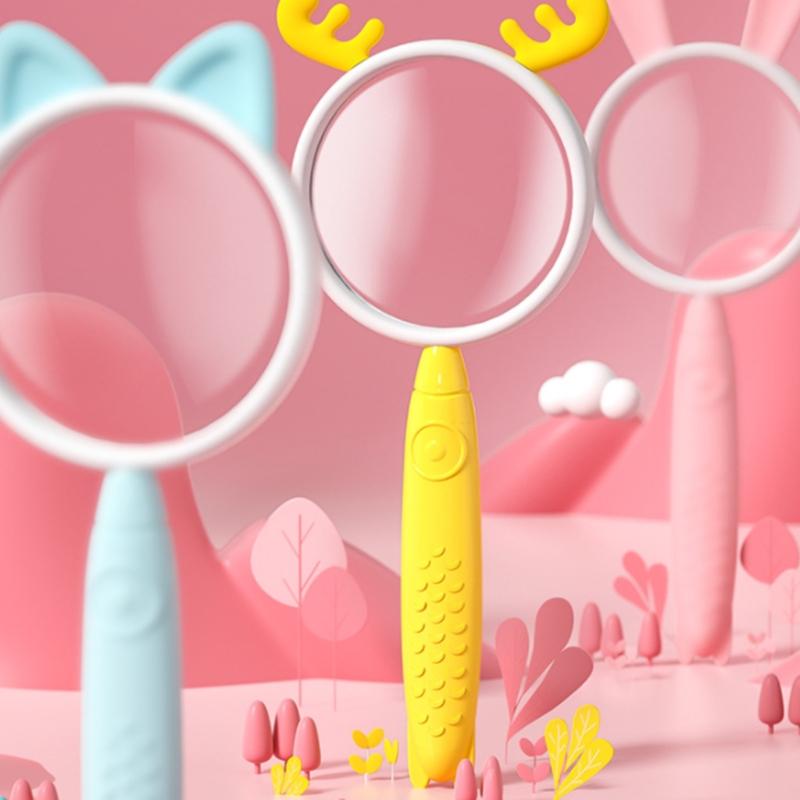 Kunststoff Handlupe Hochwertige Optische Linse Vergrößerungsglas Lesen Kunststofflupe Kinder Kinder