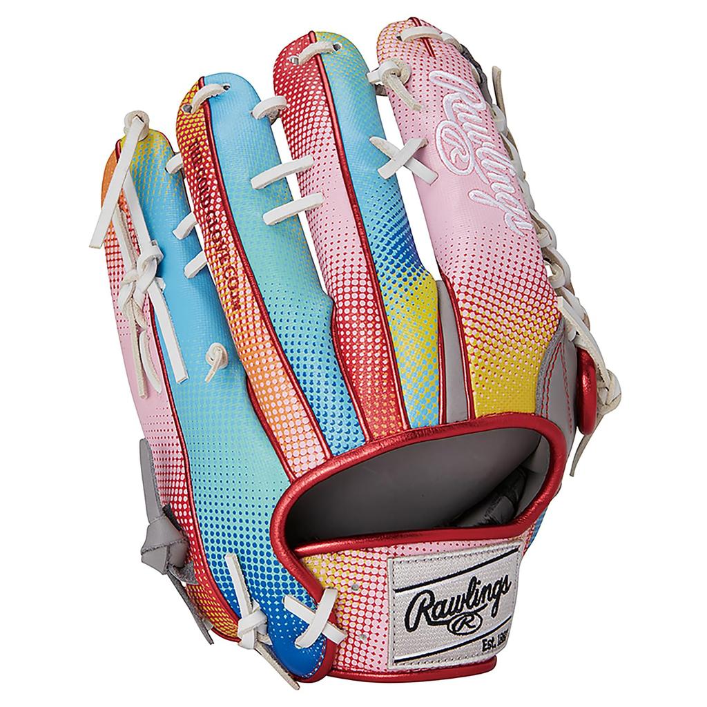 Rawlings Baseball Glove Adult Softball HOH Graphic Paradise Size GR4HGB88 Gray Pitchers [For Outfielders] 12.5 For Left-handed