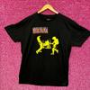 Nirvana Live At Reading 1992 Silhouette Grunge Band Tee