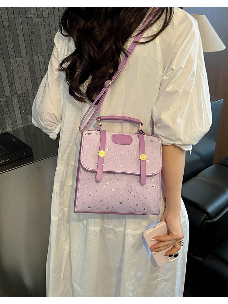 Starlight Backpack Stylish and Trendy Handbag, Suitable for Daily Casual Use Schoolbag