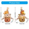 Festival Scarecrow Figurine With Soft Fabric Materials Seasonal Home Decoration for Kids Room Office Desk Accessories