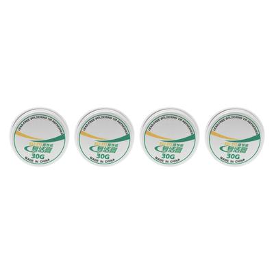 4-teilige Lötspitzen-Auffrischungspaste, saubere Paste, Zinnpulver, Auferstehungspaste für Oxidlötkolbenkopf
