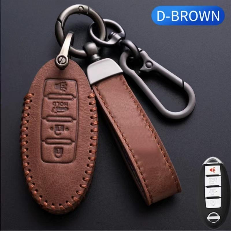 4 buttons Car Key Case Cover for Nissan Leaf Micra Qashqai J11 J10 X Trail T32 Versa Note Patrol Key Fob Cover Accessories