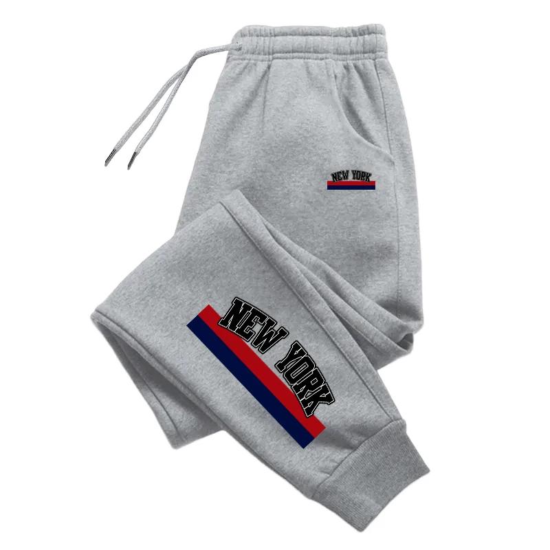 

Fashion Womens Sweatpants Printing Casual Pants Outdoors Fitness Sports Jogging Woman Trousers Running Sportswear S серый