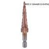 Multifunctional Step Drill Bit High Speed Steel Counterbore Hole Cutter Hole Opening Tool  Wood