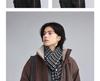 Unisex Autumn Retro Waterproof Stand-Up Collar Sporty Jacket, Solid Color, Loose Fit.