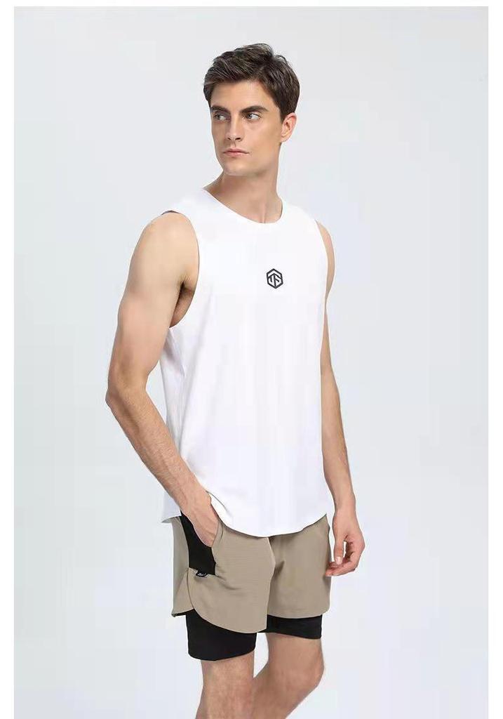 2023 Quick-Drying Men's Double-Layer Running Shorts – Anti-Exposure Fitness Jogging Pants