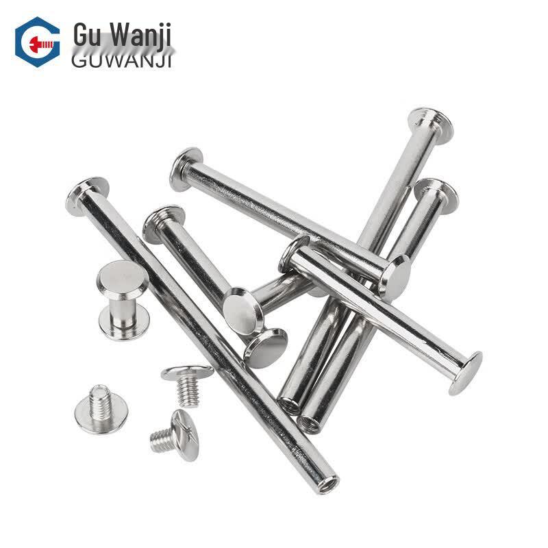 Guwanji 304 Stainless Steel Cross-Head Book Binding Rivets