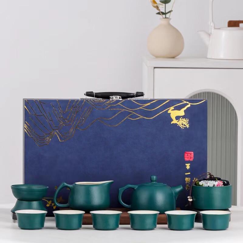 Yuzhuxun Japanese Black Pottery Minimalist Gongfu Tea Set