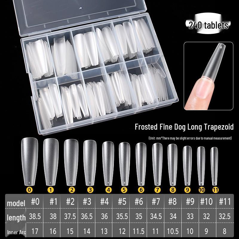 

Носите Armor Ультратонкие Бесшовные Наращивания Ногтей Стилет - Длинные, Без Острия, Патчи для Нейл-арта Без Травления