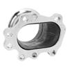 2.5in V Band Clamp Flange Turbo Down Pipe Adapter Replacement for T25 T28 GT25 GT28 Turbo