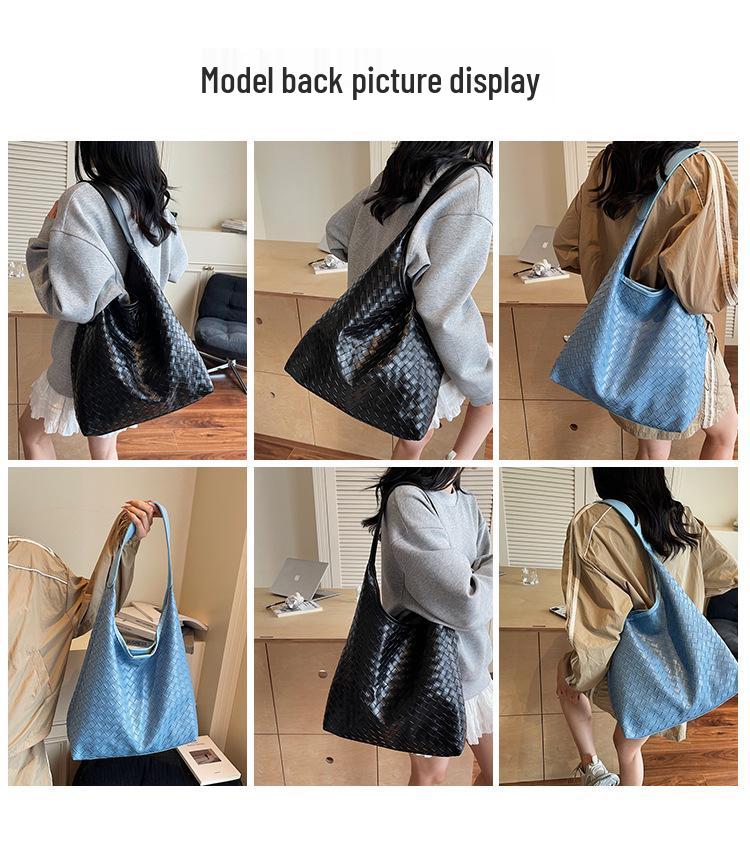 Women's Large-Capacity Fashionable Shoulder Bag for Work and Casual Use