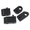Aluminum Footpeg Spacer Floorboard Extension Kit Offering 1 To 1.5Inch Extension For Improved Leg Room On Motorcycle