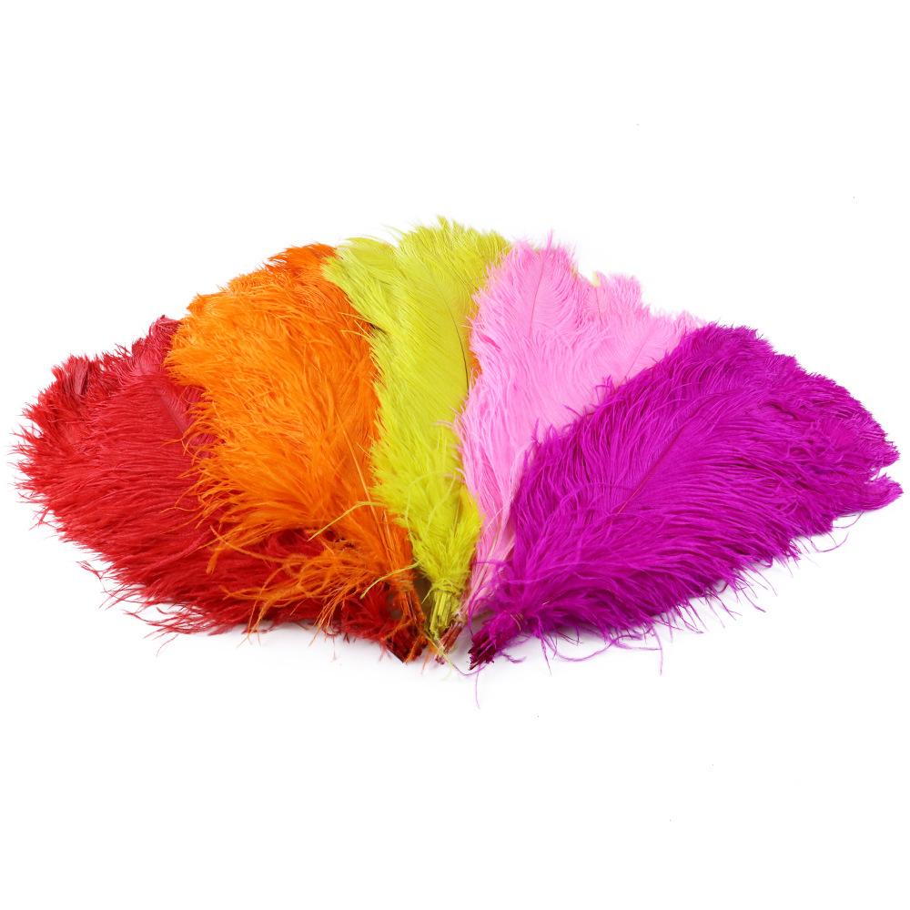45-50Cm South African Ostrich Hair Modern Feather Lamp Wedding Stage Decoration High Quality Ostrich Hair