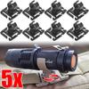 5/1pcs Tube Trap Strap Hook Swivel U Ring Clip Water Pipe Clamp Tactical Molle Backpack Webbing Straps DIY Tube Clip Accessories