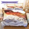 Kamisama Kiss Pattern Bedding,Quilt Set Quilt Cover Pillowcase Home Birthday Gift (1 * duvet cover + 2 * pillowcase, without core)