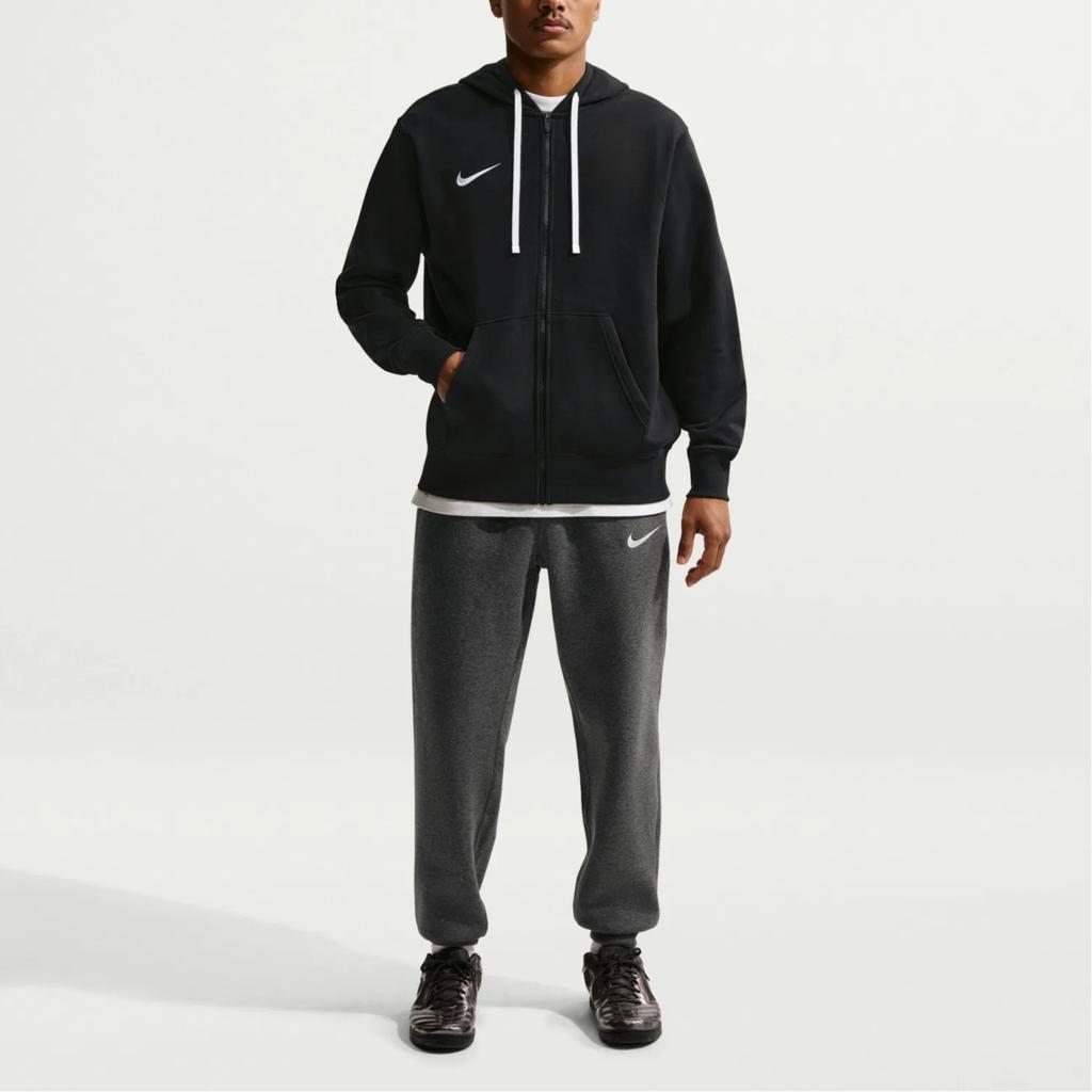 Nike Drawstring Hooded Long Sleeve Zip Sweatshirt With Side Pockets Men sweatshirts IB1228-010