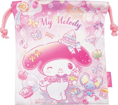 Planning Sanrio Drawstring Lunch My Dream 21 X 18 FRK938 J's Bag, Melody, Pink, Approx. Cm,