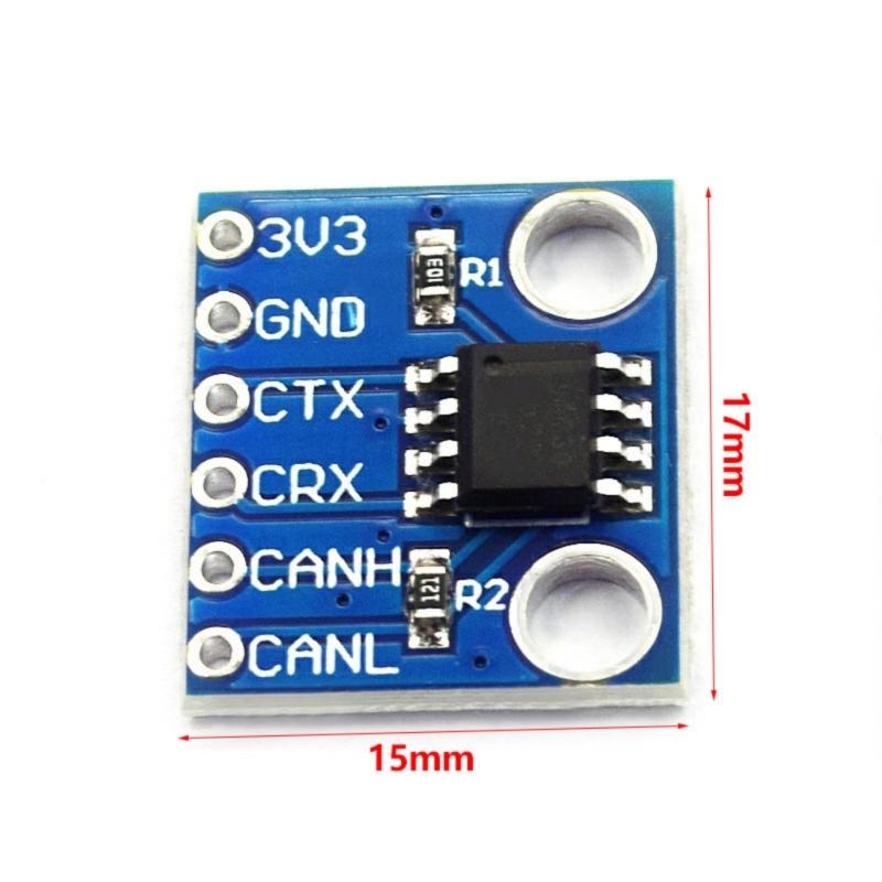 Pack of 3/1 SN65HVD230 CAN Bus Communication Module Compatible for Boards Featuring Heat Protections Automotive Use