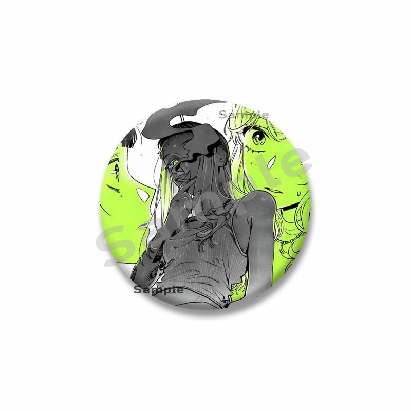 Anime The Guy She Was Interested In Wasn't A Guy At All Button Pin Cartoon Mitsuki Koga Brooch Badge Bag Hat Decor Accessories