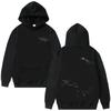 Silent treatment Hoodie Freya Skye Vintage Vintage Pullovers dames Heren Mode Casual oversized Sweatshirts Lange Mouw Kleding