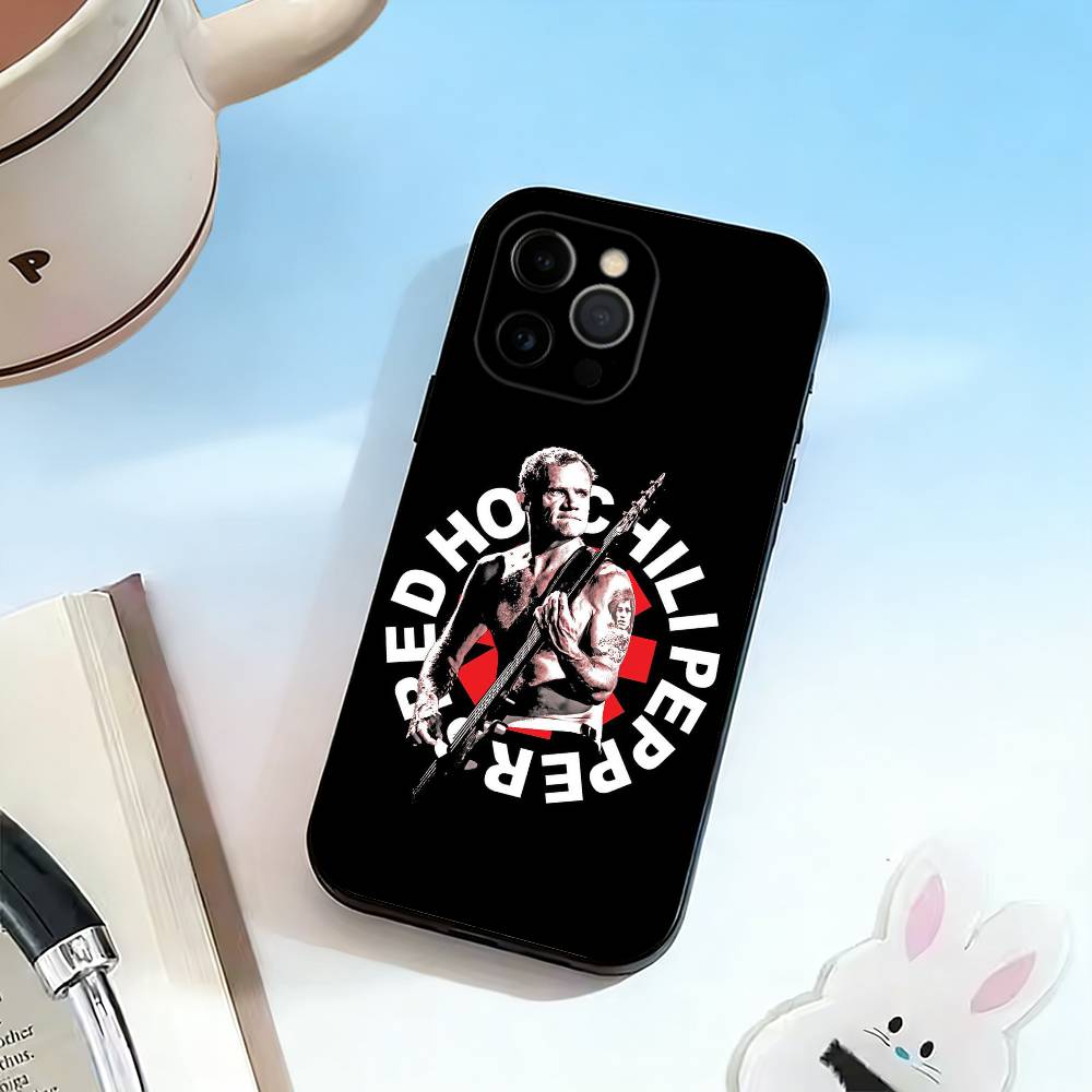 R-Red Hot Chili Peppers Phone Case Silicone Soft For IPhone 17 16 15 14 13 12 11 X XR Plus Pro Max Plus