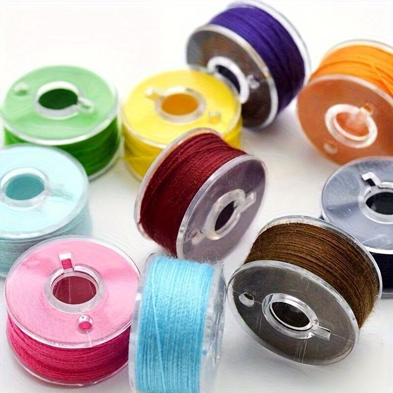 25/36 Grids Household Sewing Machine Color Shuttle Core Set, Multi-color Sewing Thread, Practical and Easy To Install
