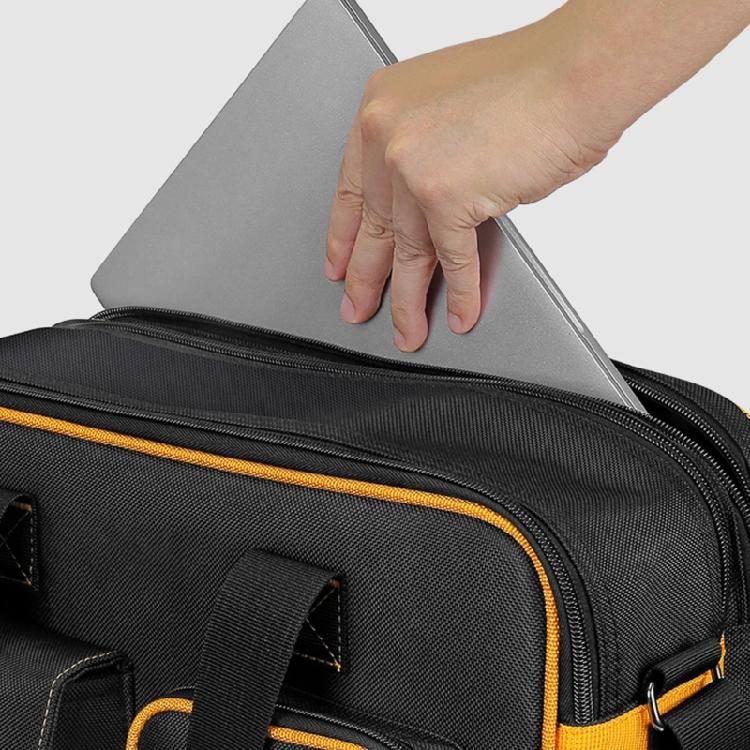 Large Utility Tool Bag Oxford Tool Organizers for Outdoor Work with Secure Zipper Closure and Convenient Portability