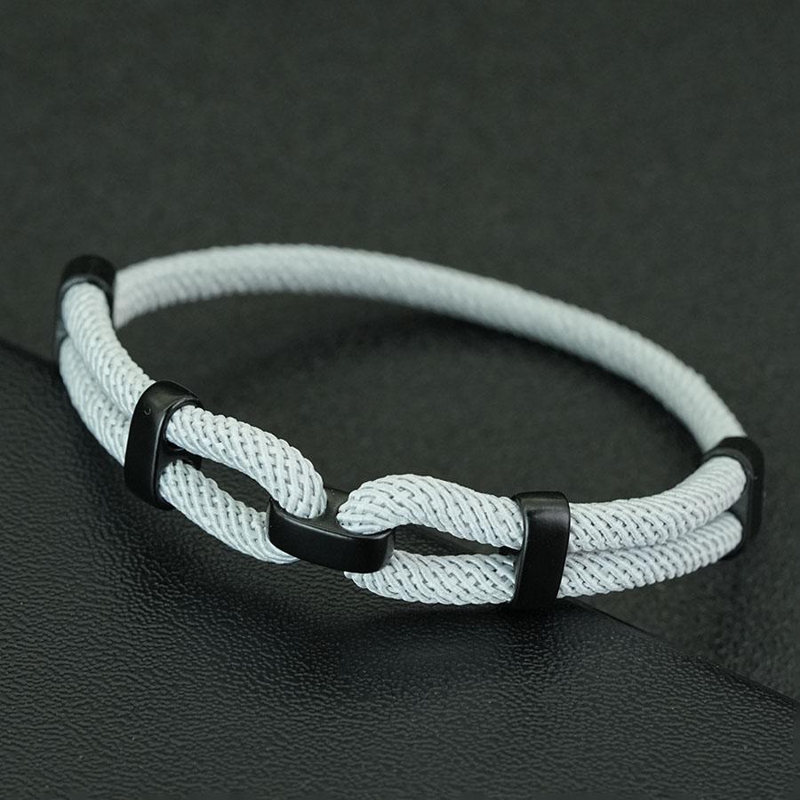 Noter Unique Men Cord Chain Bracelet 6 Colors Available High Quality Eco Friendly Material Durable Nylon String Braclet Handmade