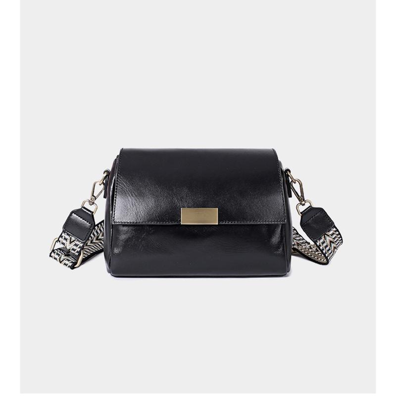 

Винтажная кожаная женская сумка, большая вместительная женская сумка, новая высококачественная модная сумка-подушка из коровьей кожи на одно плечо через плечо