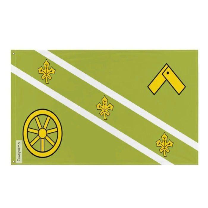 Drapeau St. Thomas – 120 x 180 cm – Polyester Résistant – 2 Œillets en Métal – Usage Intérieur / Extérieur – Pixelforma chiaro