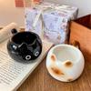 Ceramic Coffee Cup Creative Design Girls' Water Cup Cute Cat Water Cup