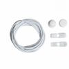 1pair No-Tie Athletic Shoes Elastic Cord Laces Adjustable Buckle 1mm Rubber Cord Cuttable Ideal for Hiking Sports camping gadget