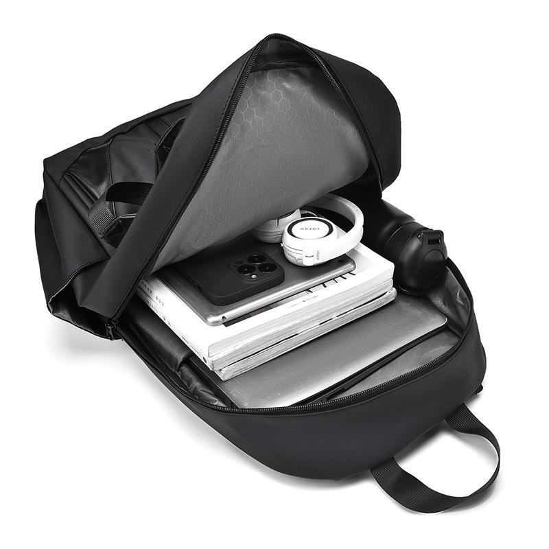 Men's Cross-Border Outdoor Fashion Water-Repellent Casual Backpack for Travel & School