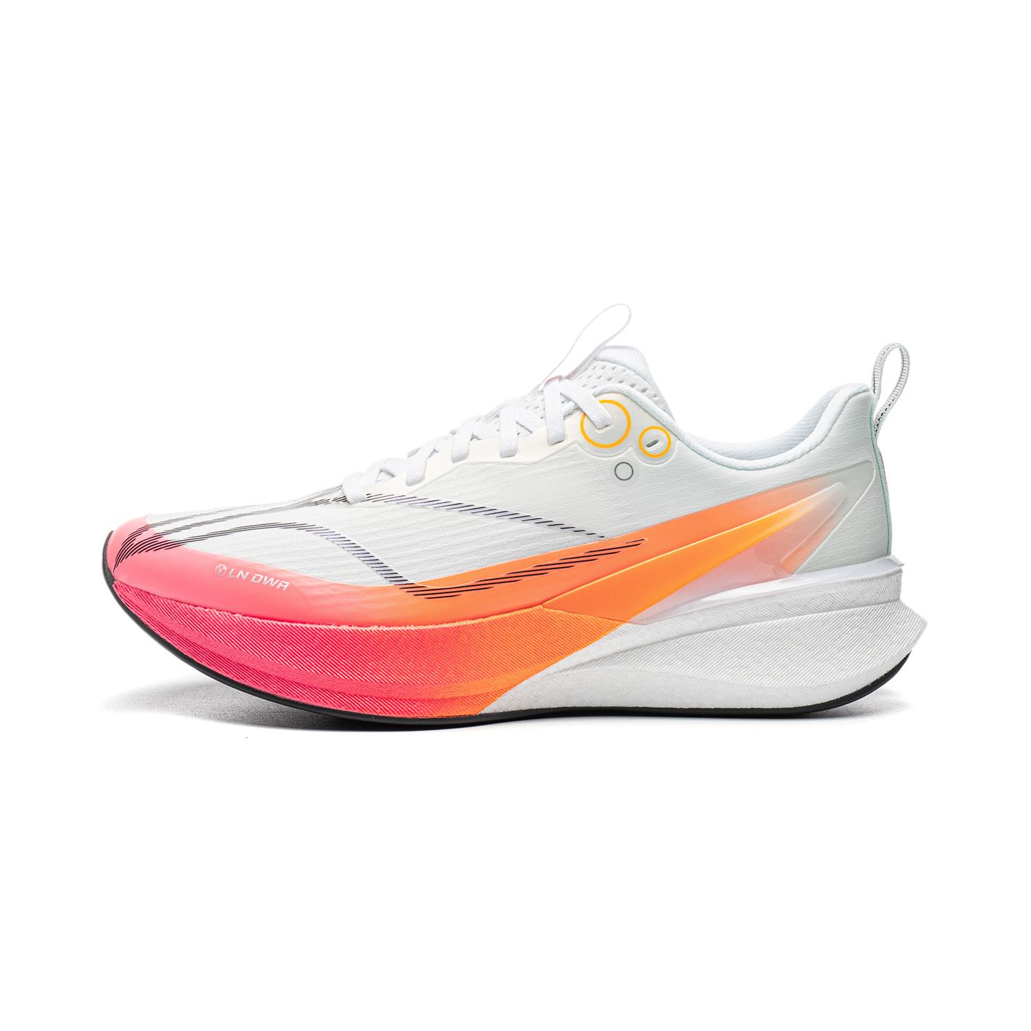 Li Ning Red Rabbit 8 Pro Полная амортизация подошвы Дышащие Отскок Амортизация Износостойкие Нескользящие Легкие Низкие Кроссовки для бега ARPV015-1 43⅔ white