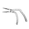 Olerud Fishing Tackle Super Pen Chilled L-Shaped Pliers, Multi-Function Fishing Tool, Rust-Resistant Stainless Steel, Heavy-Duty Cutting, Holding,