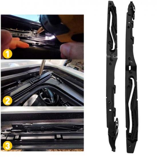For 2017- F250 F350 / F450 2015- F150 Sunroof Track Assembly Repair Kit