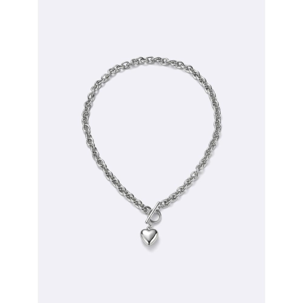 

Объемное ожерелье-цепочка Gu By Uniqlo с мотивом сердца 85 SILVER/ONE SIZE