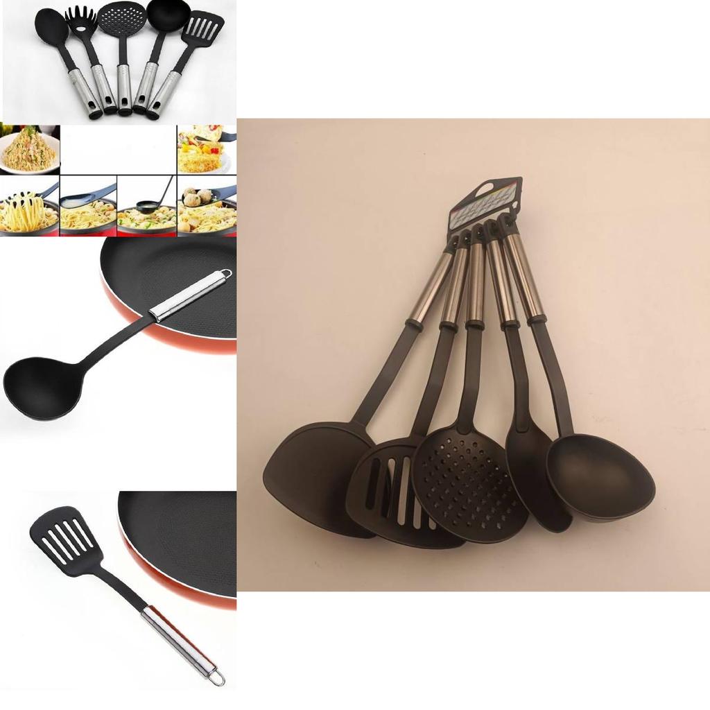 Küchenutensilien-Set mit Antihaft-Nylonwerkzeugen zum Kochen und Grillen