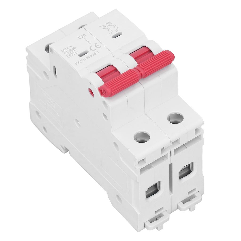 2P Miniature Circuit Breaker Leakage Protection Air Switch 6KA High Breaking Capacity 400V GYM10 20A