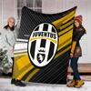 1pc Juventus Theme Blanket - Digital Print, Polyester, Cozy for All Seasons, Perfect for Outdoor, and Travel