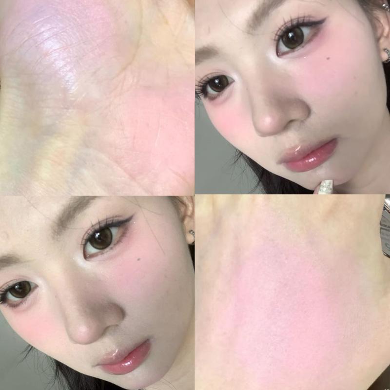 Herorange Waterdichte Vloeibare Blusher Stick Spons Tip Dubbele Wangen Lippen Langhoudend Levendig gray