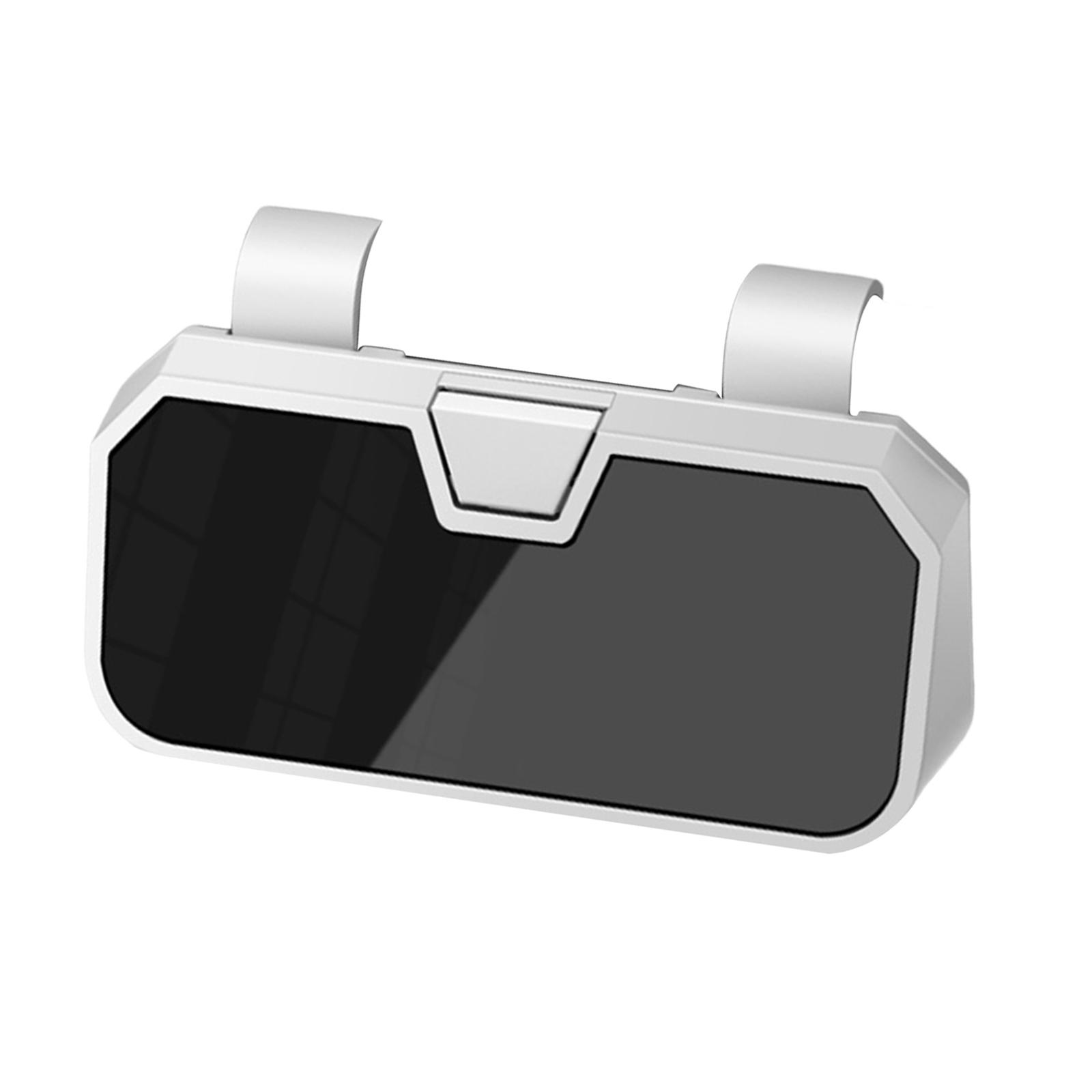 

Sunglasses Holder for Car Visor Portable Universal for Men Women Sturdy Sun белый