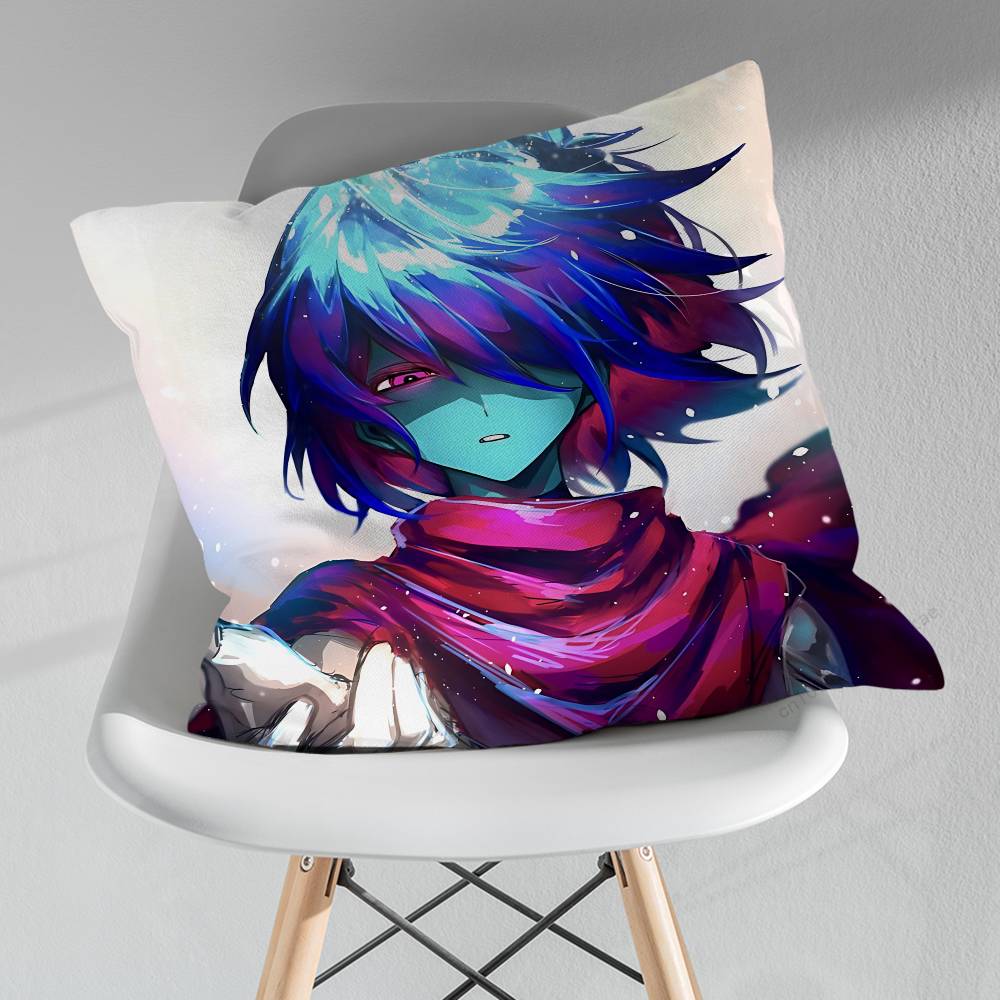 Cool DDeltarune KKris Throw Pillow Case Living Room Sofa Cushion Cover For Home Bedroom Decoration Protector