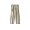 Semir Women's Pleated Drapey Wide-Leg Casual Pants