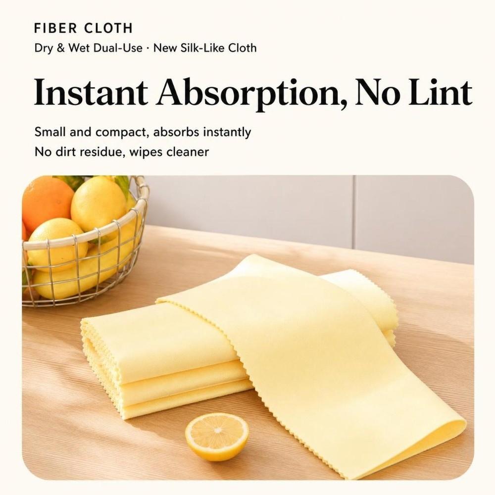 Multipurpose Grease-Removing Kitchen Cloth Absorb Water Scouring Pad  Cleaning Oil Stains